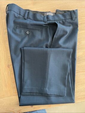 Kenneth Cole Reaction Men's Dress Pants - 36/32 Lt. Navy